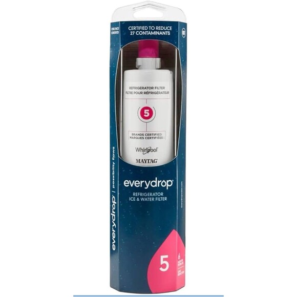 EveryDrop Whirlpool Ice Water Refrigerator Filter 5 EDR5RXD1 - Picture 1 of 6